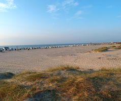 Der Strand von Norddeich mit Dünen