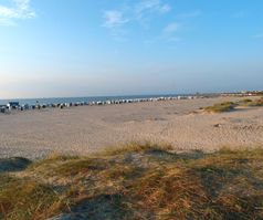 Der Strand von Norddeich mit Dünen